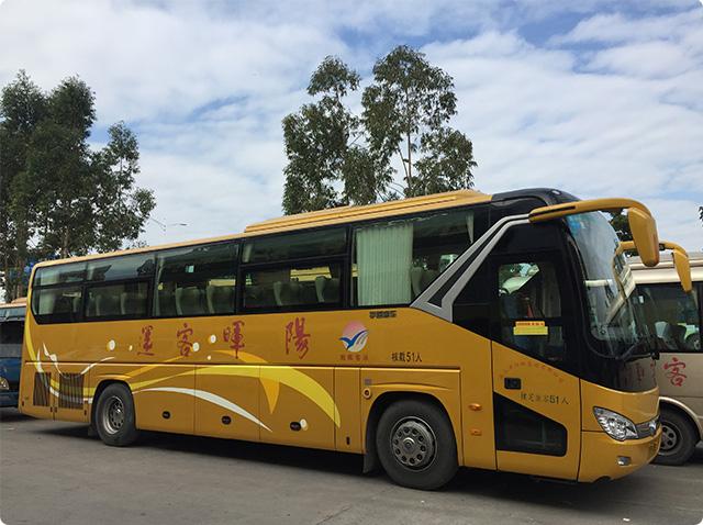 阳晖客运现有班车近100台,车型丰富(12-55座),线路遍布全市.